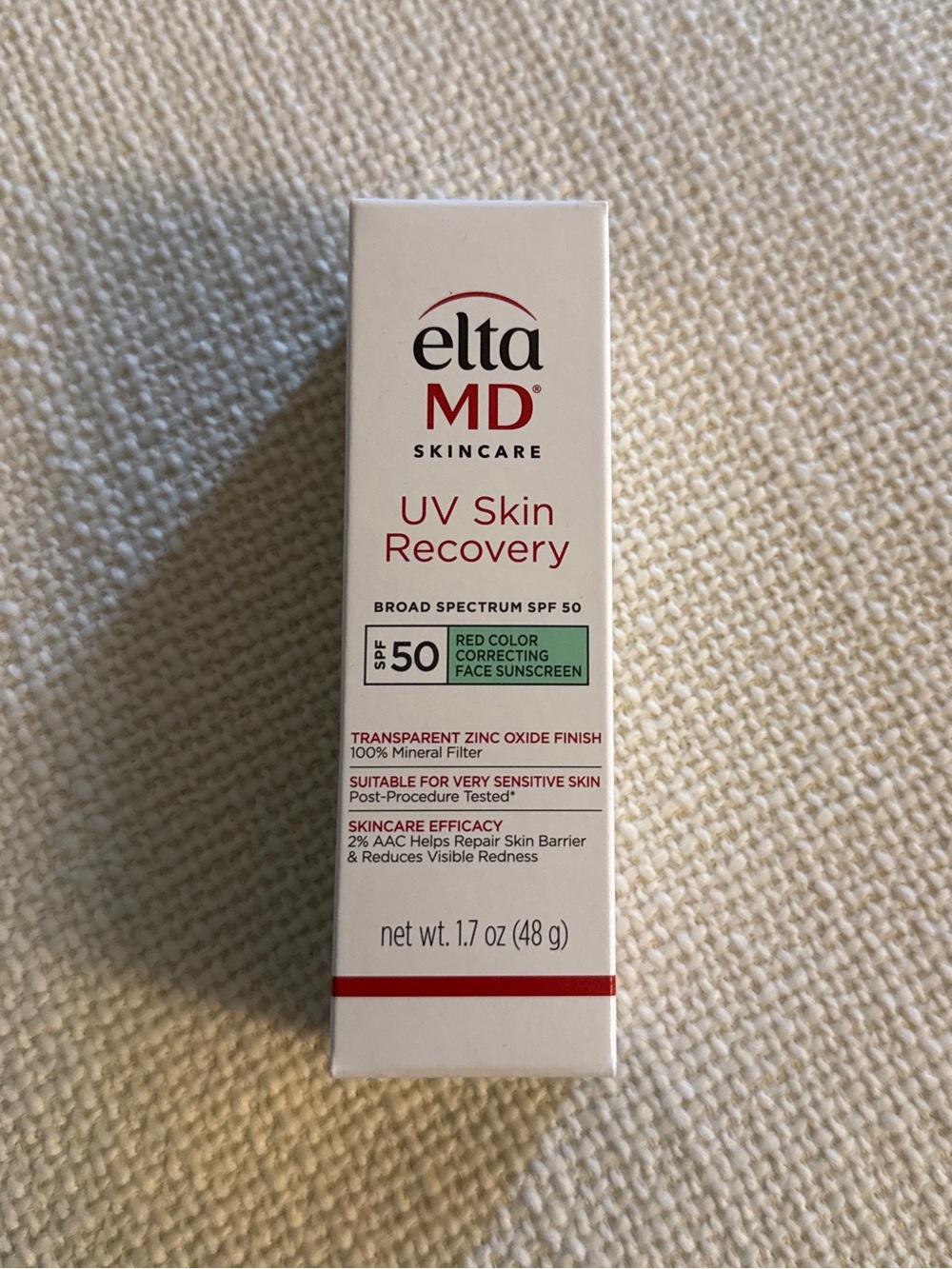 EltaMD UV Skin Recovery SPF 50 Green Tint